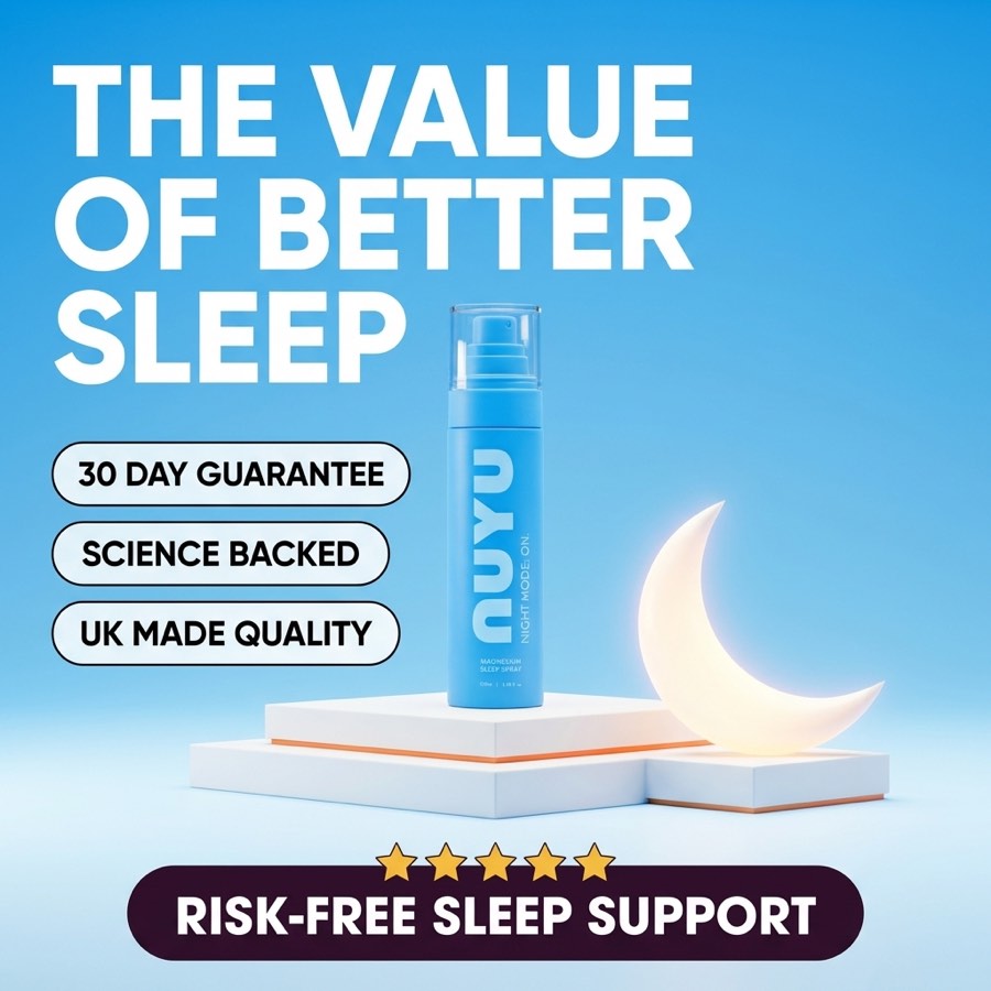 Sleep spray ad